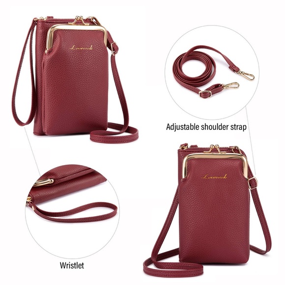Lovevook NWT All in 1 Crossbody, Shoulder, Cell Phone bag - Picture 11 of 16